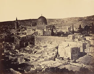 Monte Moriah y la Mezquita de Omar
